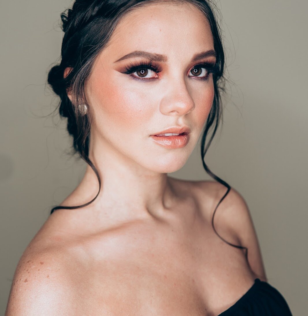 Bridal portrait with jewelry styling