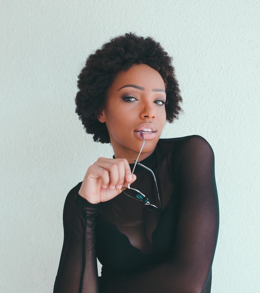 Portrait with elegant jewelry styling